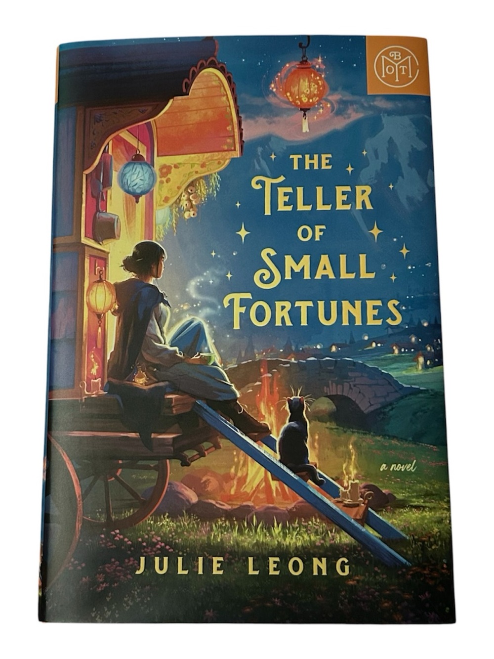 BOTM The Teller of Small Fortunes by Julie Leone Hardcover Book